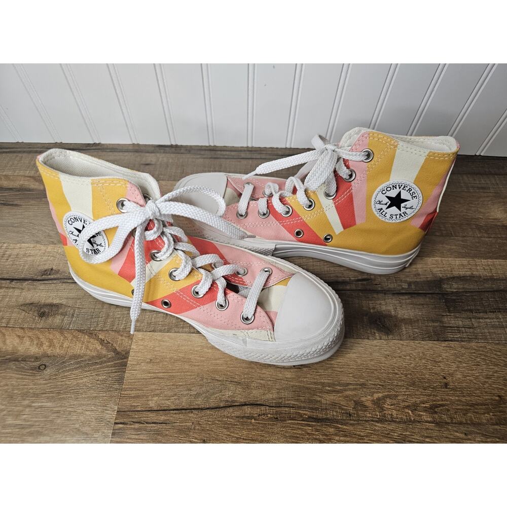 Converse Chuck Taylor All‎ Star Platform High 'Summer Spirit' Sneaker Size 6
